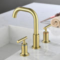 3 Hole Deck Mounted Bathroom Faucet Mixer